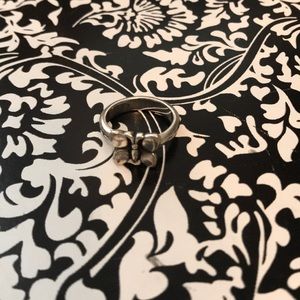 James Avery butterfly ring